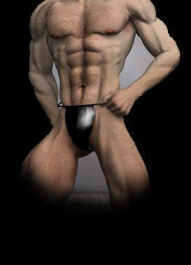 Muscular bodybuilder Celeb showing off