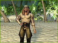 3d hunky pirate