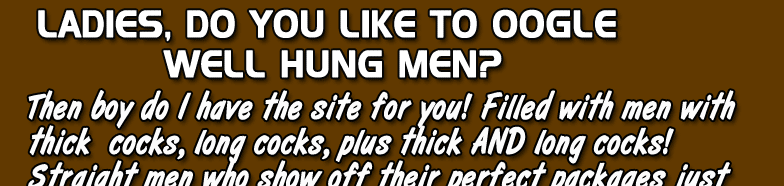 Sexy hunks showing off their big dicks!